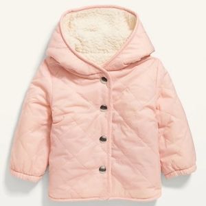 Old Navy Reversible Sherpa-Lined Jacket